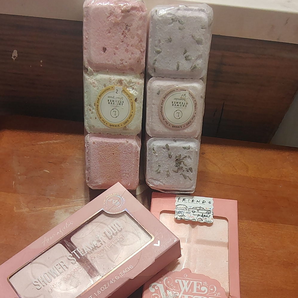 LIZUDH LAVENDER & LEMONGRASS &FRIENDS SHOWER STEAMER BUNDLE NORDSTORM NIB